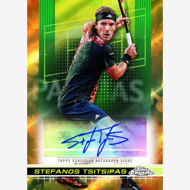 2024 Topps Chrome Tennis Sapphire Edition (1 Autograph Card / Box)