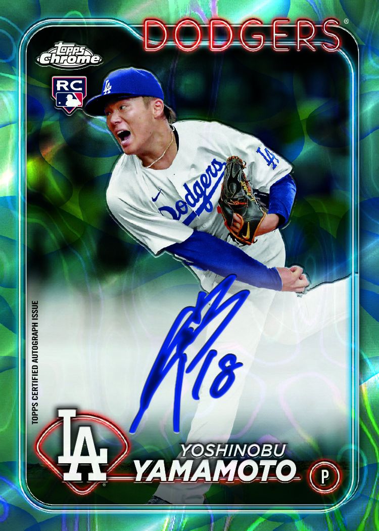 2024 Topps Chrome Update Series MLB Baseball Hobby Box (1 Auto)