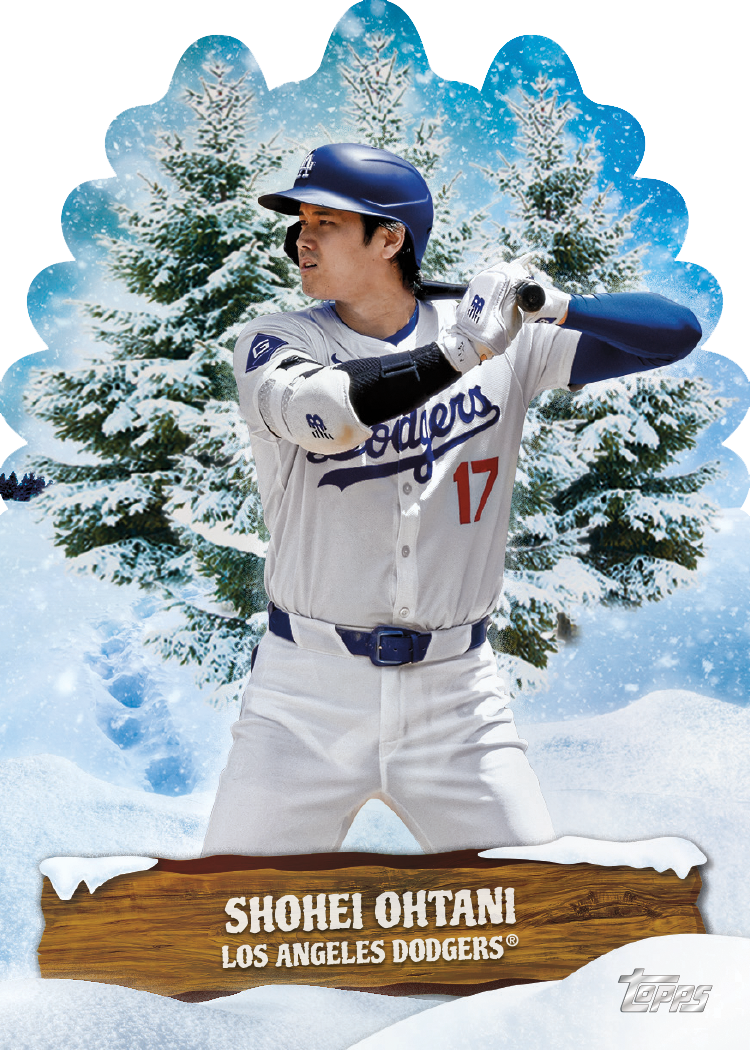 2024 Topps Baseball Holiday Advent Christmas Calendar