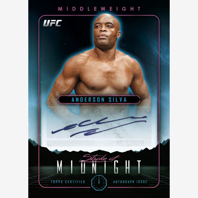 2024 Topps Midnight UFC Hobby Box (3 Autos)