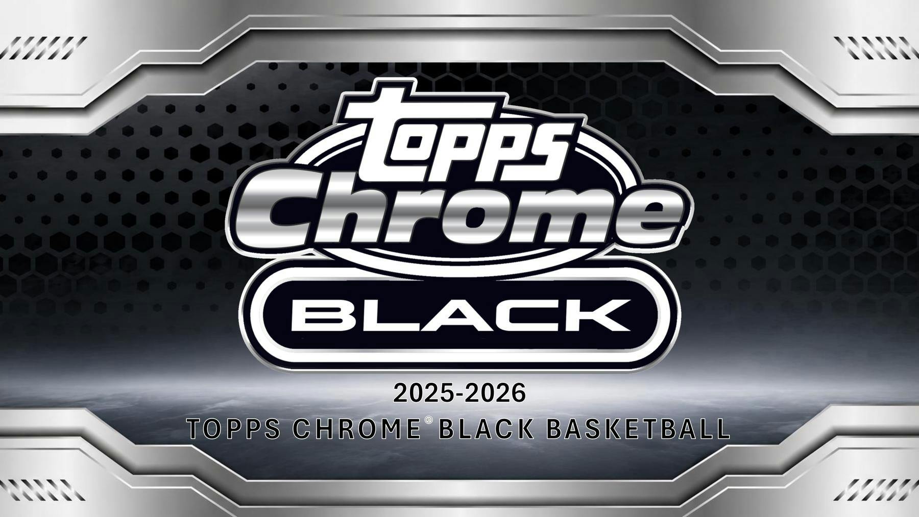2025/26 Topps Chrome Black Basketball Hobby Box