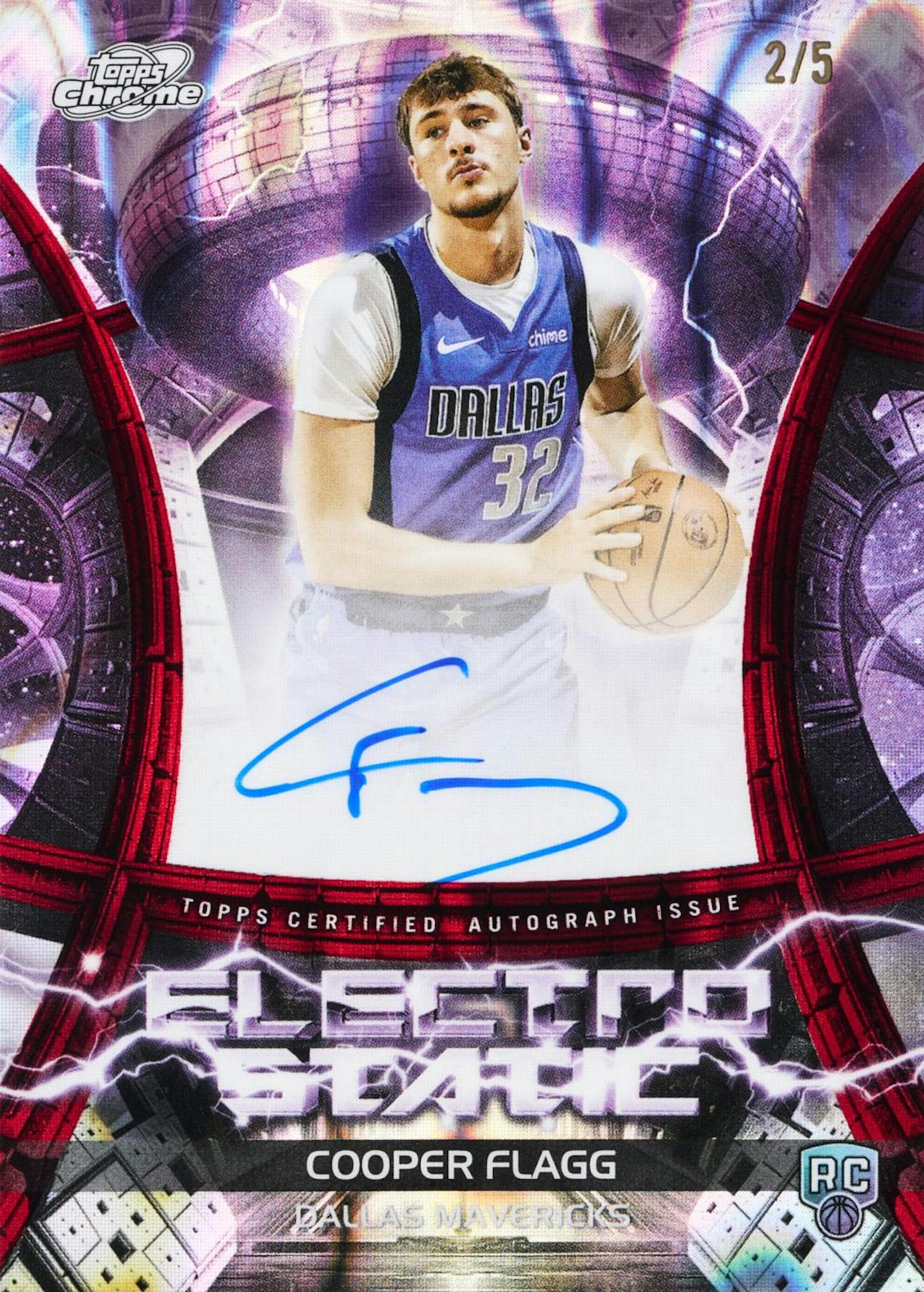 One (1) Pack of 2025/26 Topps Cosmic Chrome Basketball Hobby Packs