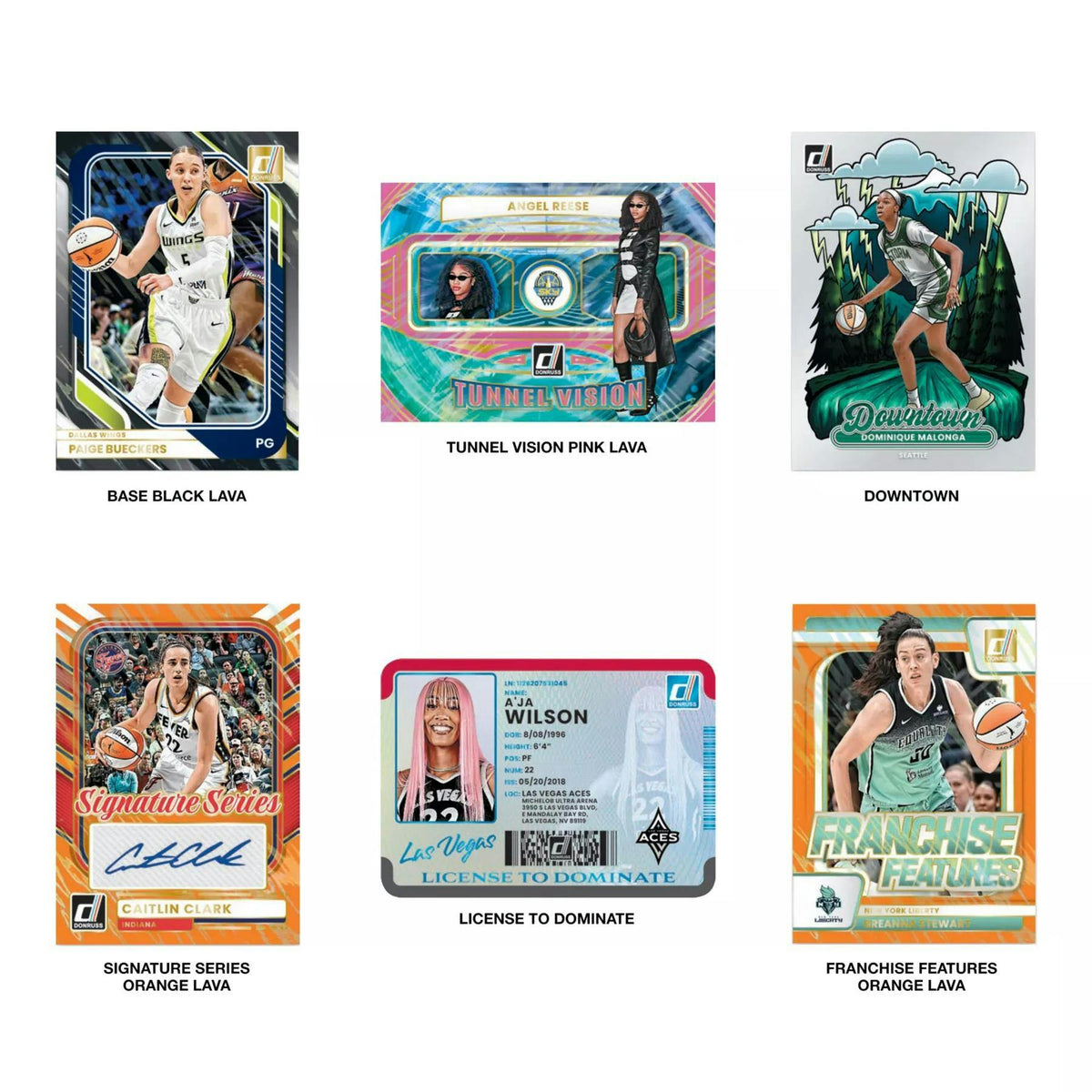 2026 Panini Donruss WNBA Basketball Mega Box (Green Shimmers)