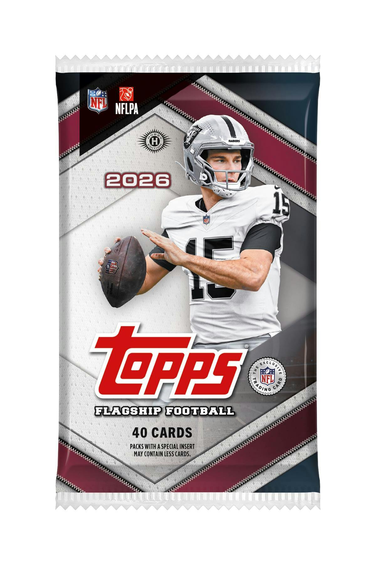 2026 Topps Football Hobby Jumbo Box (1 Autograph and Relic)