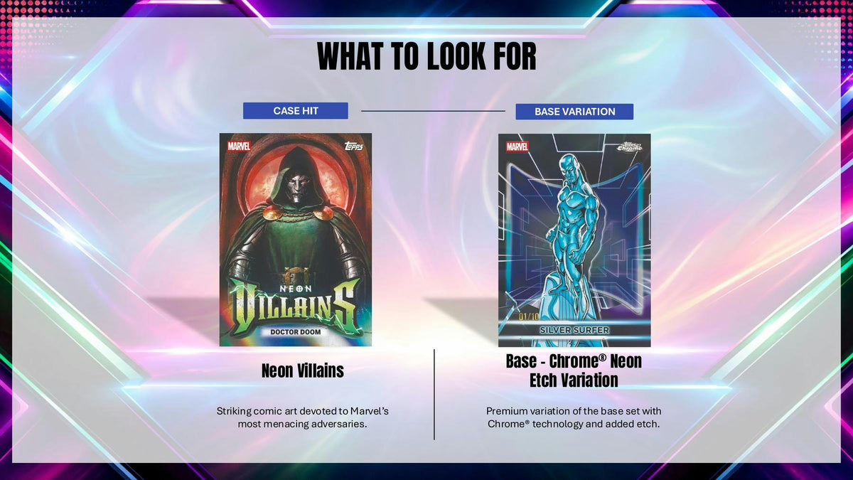 2026 Topps Marvel Neon Blaster Box