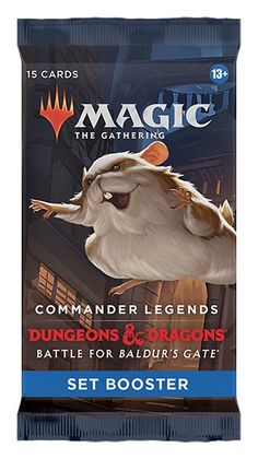 Magic the Gathering - Commander Legends D&D: Battle for Baldur's Gate - Set Booster Pack