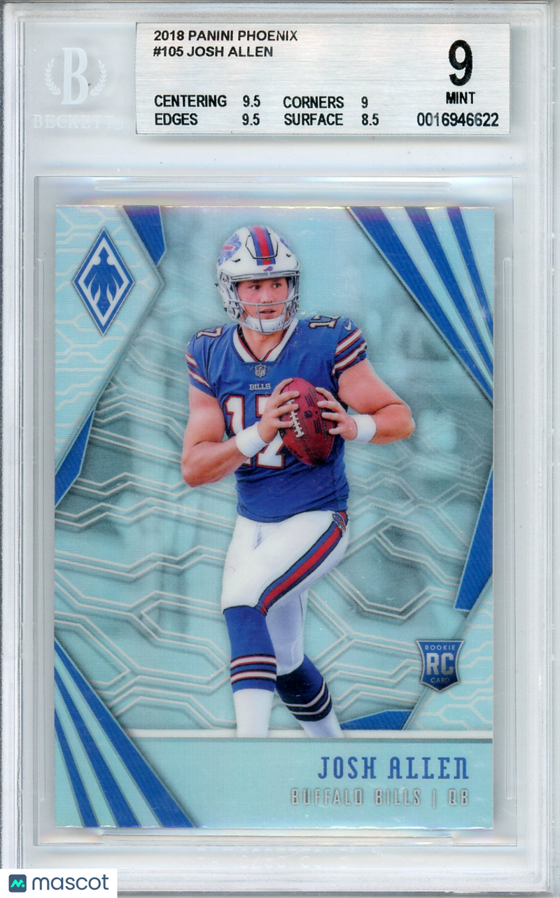 2018 Panini Phoenix Josh Allen RC
