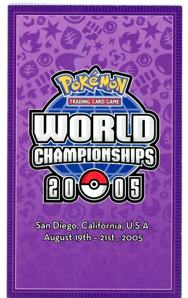 * RARE*  Pokemon  2005 Championship Arena English Black Star Promo PSA AUTHENTIC