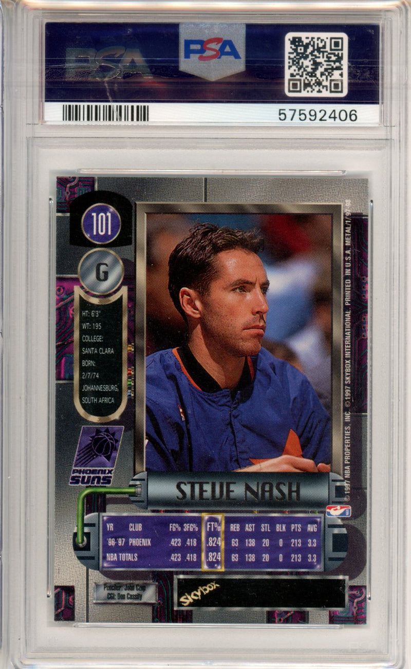 1997 Metal Universe Steve Nash