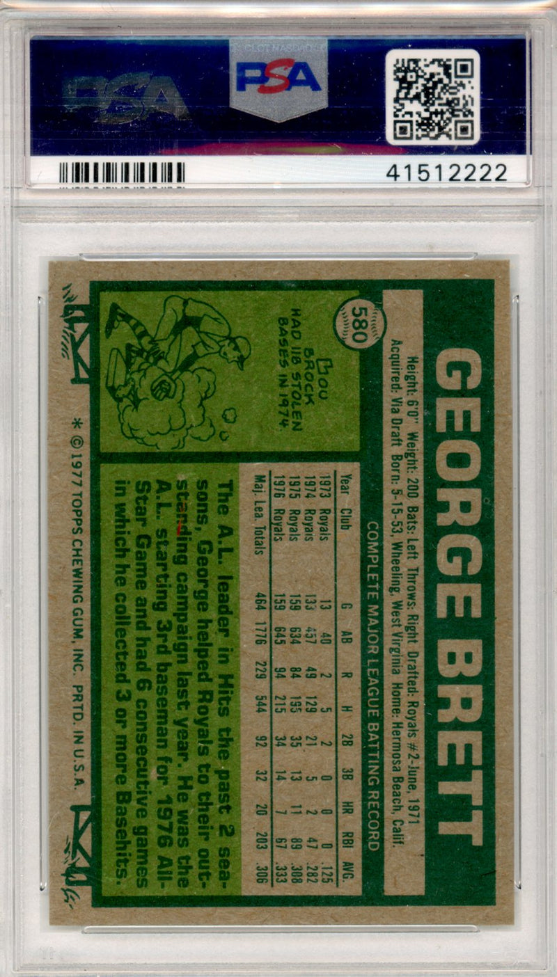 1977 Topps George Brett Oc