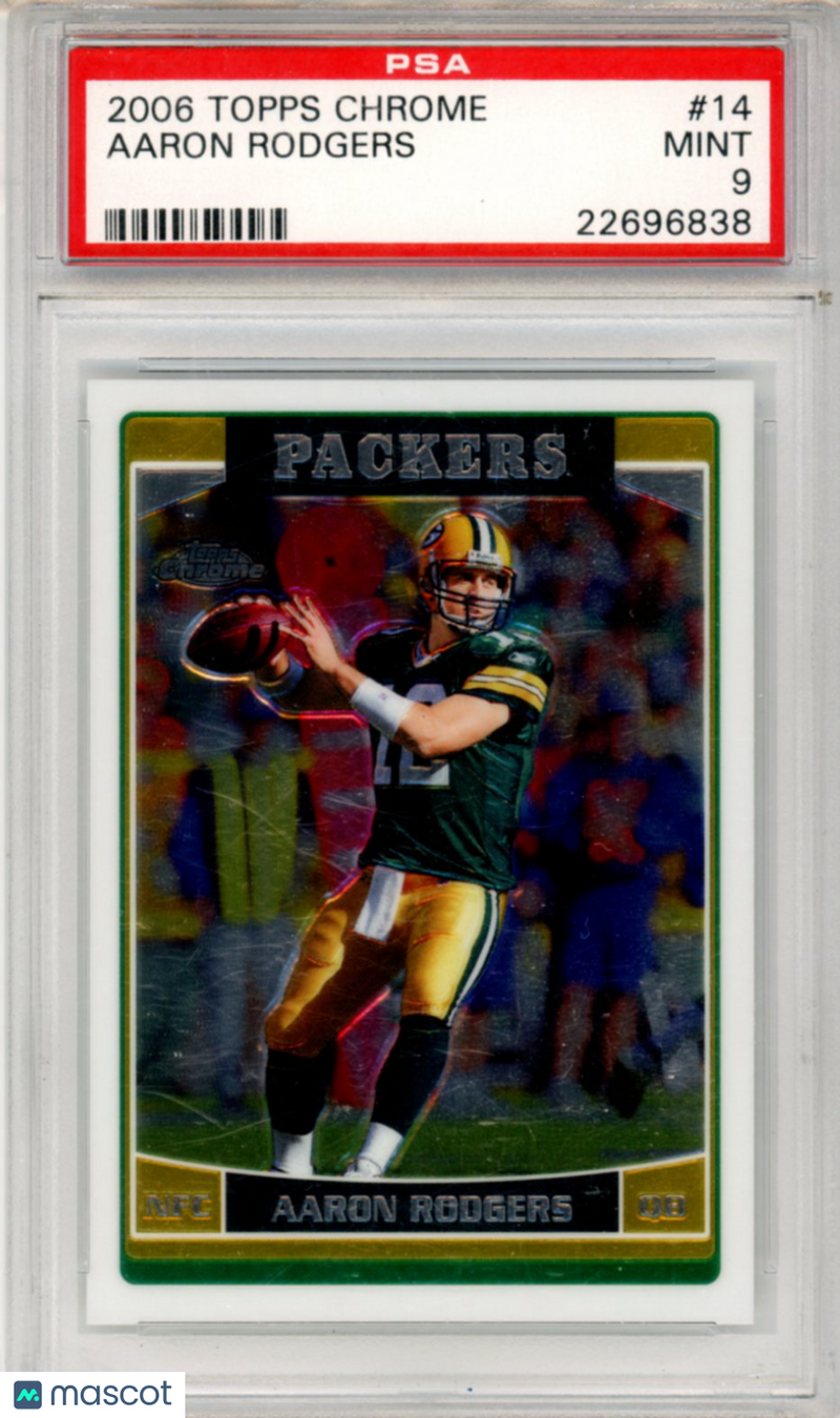 2006 Topps Chrome Aaron Rodgers