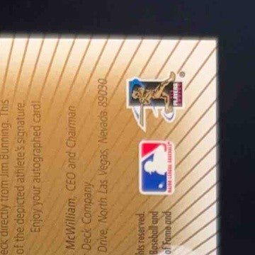 2005 Ultimate Signature Decades #JB Jim Bunning Autograph Philadelphia Phillies