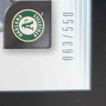 2005 SP Authentic Signature #43 Huston Street /550 Oakland Athletics Autograph