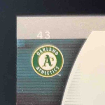 2005 SP Authentic Signature #43 Huston Street /550 Oakland Athletics Autograph