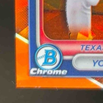 2024 Bowman Chrome Sapphire Yolfran Castillo Prospects Orange 23/25