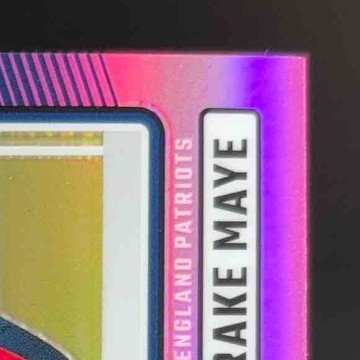 2024 Panini Donruss Drake Maye Optic Rated Rookie Preview Pink