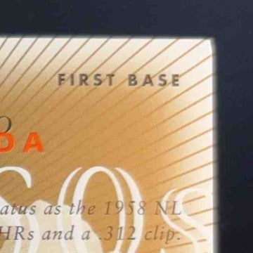 2005 Ultimate Signature Decades #OC Orlando Cepeda / 250 Autograph Giants