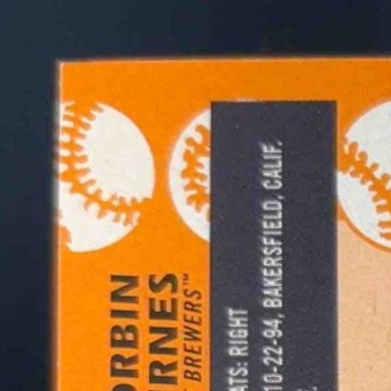 2023 Topps Corbin Burnes 1988 Baseball 35th Anniversary Auto Gold 18/25 Brewers