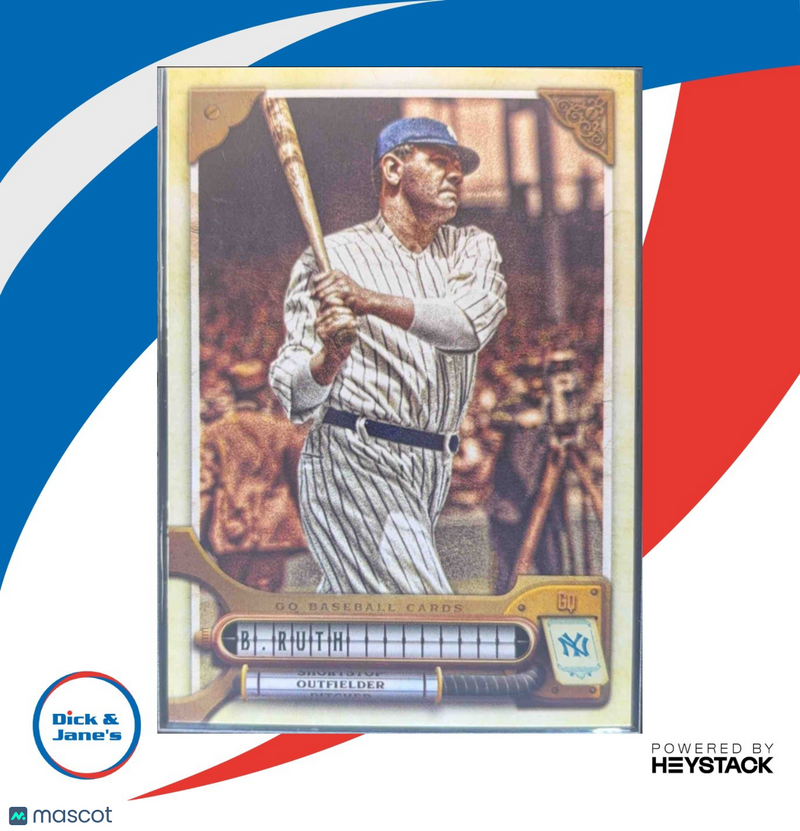 2022 Topps Gypsy Queen Babe Ruth Team Logo Swap