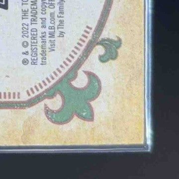 2022 Topps Gypsy Queen Babe Ruth Team Logo Swap