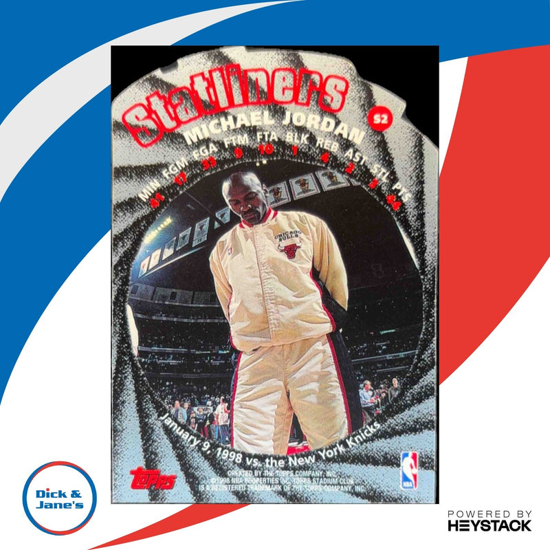 1998-99 Stadium Club Statliners Die Cut