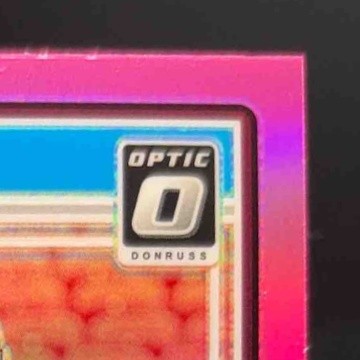 2024 Panini Donruss Jayden Daniels RC Optic Rated Rookie Preview Pink Commanders