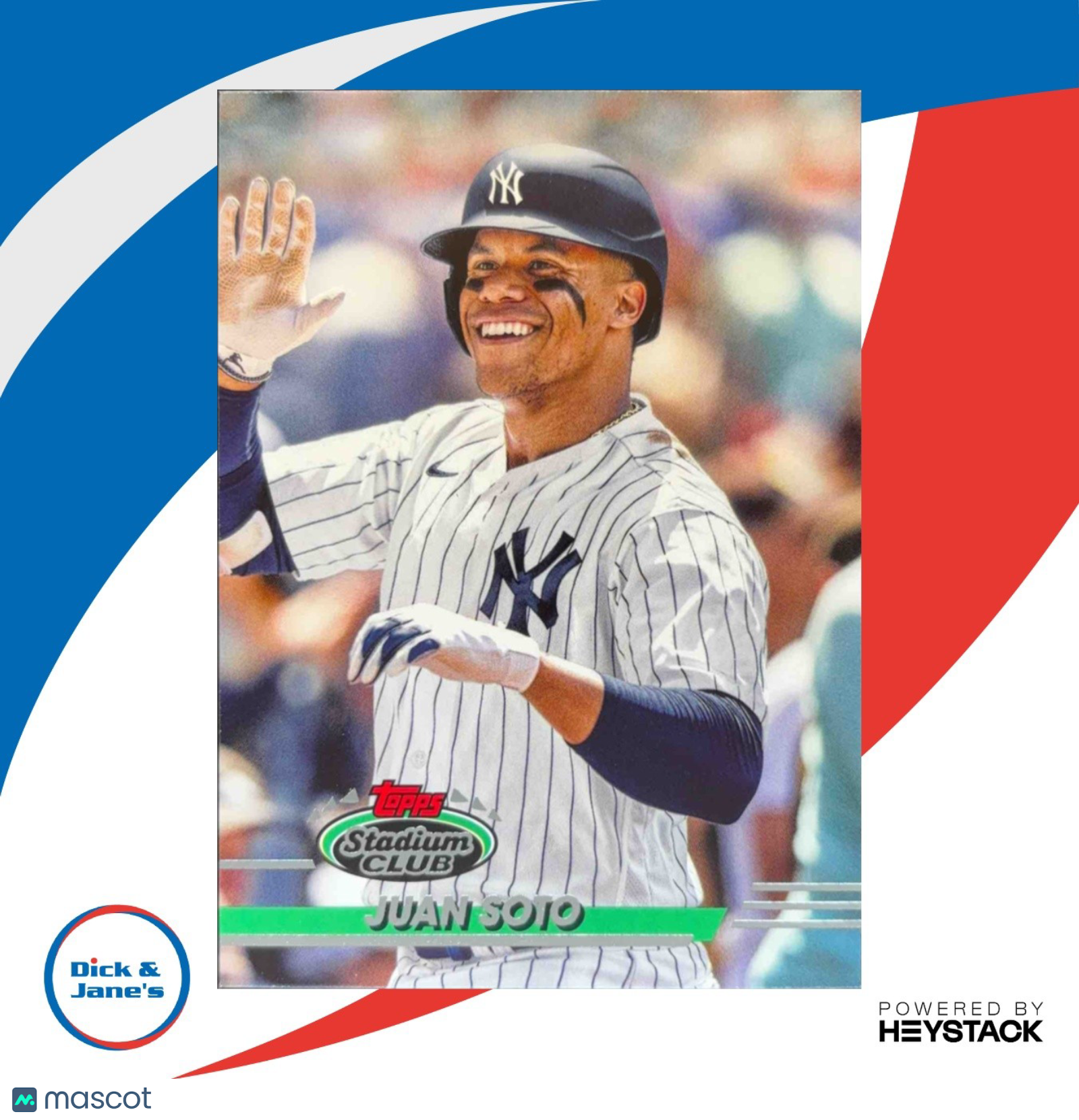 2024 Topps Stadium Club Juan Soto Design Variations #300 New York Yankees