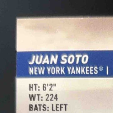 2024 Topps Stadium Club Juan Soto Design Variations