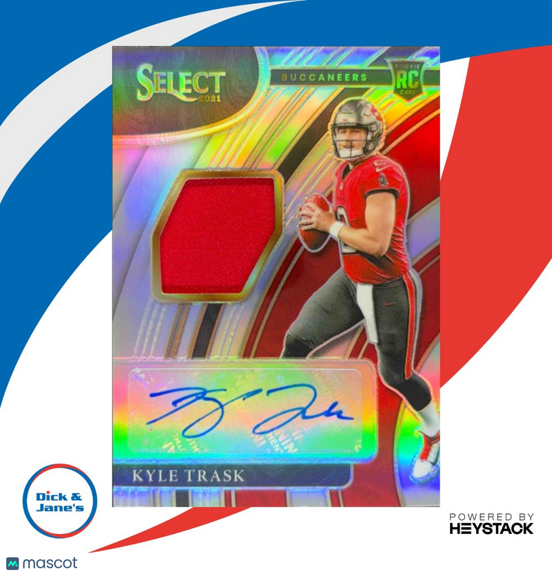 2021 Panini Select Kyle Trask Rookie Signature Memorabilia Prizm /149 RC Auto