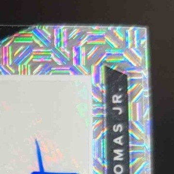 2024 Prizm Draft Picks Brian Thomas Jr. Saturday Star Signatures Mojo /25 Auto
