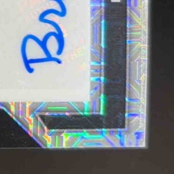 2024 Prizm Draft Picks Brian Thomas Jr. Saturday Star Signatures Mojo /25 Auto