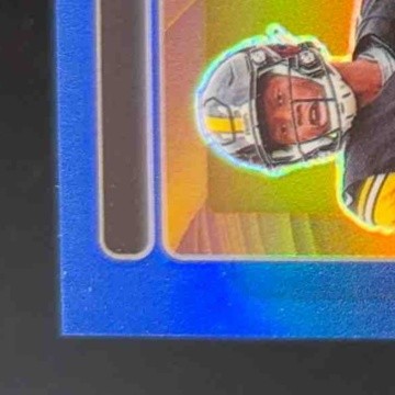 2022 Contenders Optic George Pickens Rookie Patch Auto Blue 49/50 RC Steelers