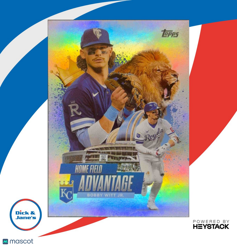 2025 Topps Bobby Witt Jr. Homefield Advantage