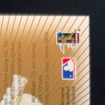2005 Ultimate Signature Decades #GK George Kell Autograph Detroit Tigers