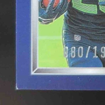 2023 Panini Obsidian Zach Charbonnet Rookie Jersey Ink 80/199 RC Auto Seahawks