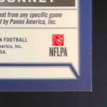 2023 Panini Obsidian Zach Charbonnet Rookie Jersey Ink 80/199 RC Auto Seahawks