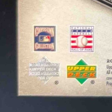 2005 Upper Deck Hall of Fame Red Schoendienst Seasons Auto Silver /15 Cardinals