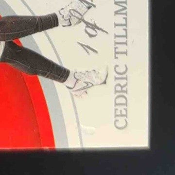 2023 Panini Immaculate Collection Cedric Tillman Rookie Soles Brand Logo 1/1 RC