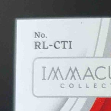 2023 Panini Immaculate Collection Cedric Tillman Rookie Soles Brand Logo 1/1 RC