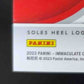 2023 Panini Immaculate Collection Cedric Tillman Rookie Soles Brand Logo 1/1 RC