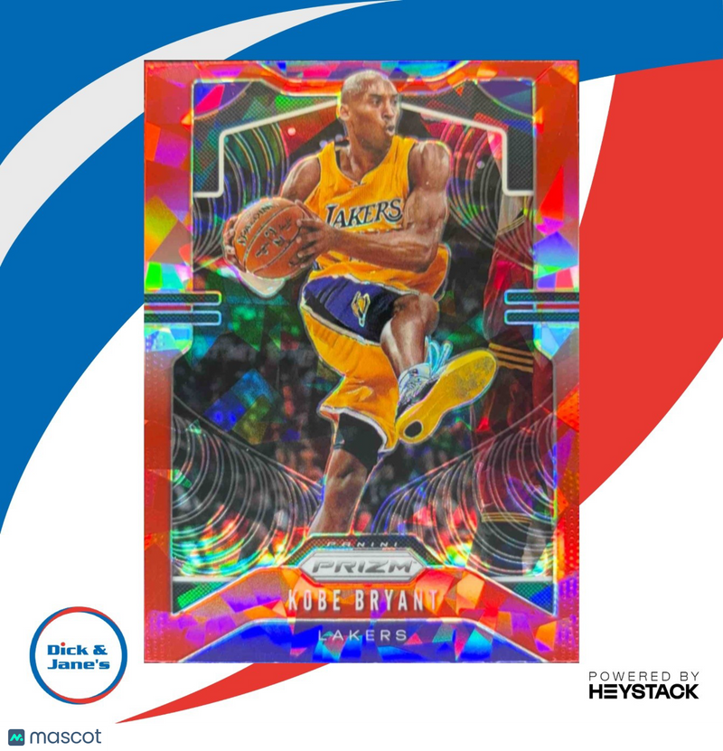 2019-20 Panini Prizm Kobe Bryant Prizms Red Ice