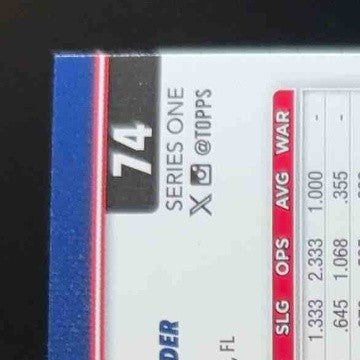 2025 Topps Dylan Crews Sandglitter #74 RC Washington Nationals