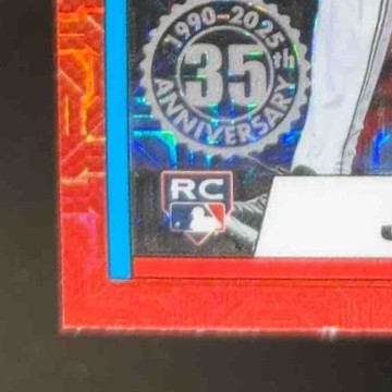 2025 Topps James Wood 1990 Chrome Silver Pack #T90C-55 RC Washington Nationals