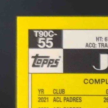 2025 Topps James Wood 1990 Chrome Silver Pack #T90C-55 RC Washington Nationals
