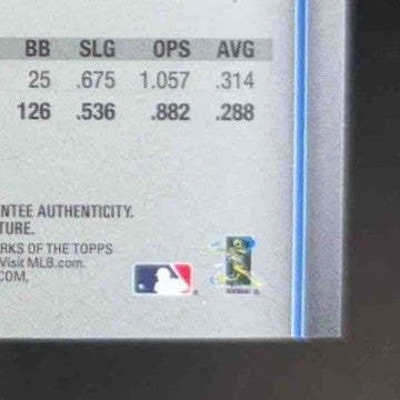 2020 Topps Chrome Update Kyle Garlick Auto Gold 49/50 USA Philadelphia Phillies
