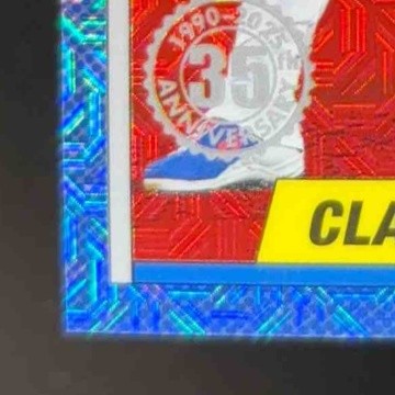 2025 Topps Clayton Kershaw 1990 Chrome Silver Pack Red Refractor 2/5 Dodgers