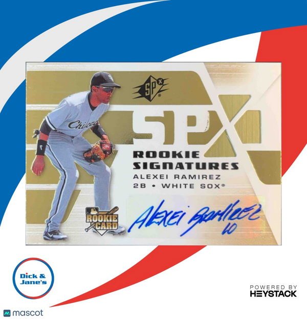 2008 SPx Alexei Ramirez #152 Auto RC Chicago White Sox