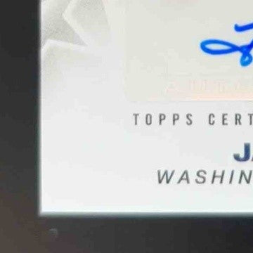 2025 Topps Jake Irvin Baseball Stars Auto #BSA-JI Washington Nationals