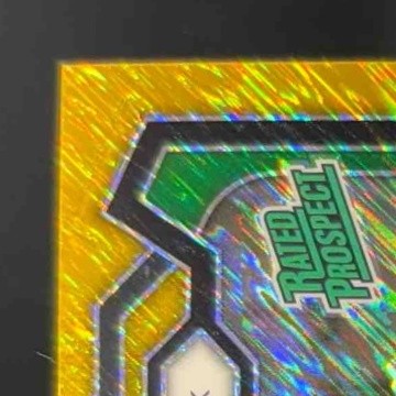 2024 Prizm Collegiate Draft Picks Dillon Gabriel Gold Shimmer /15 Rated Prospect