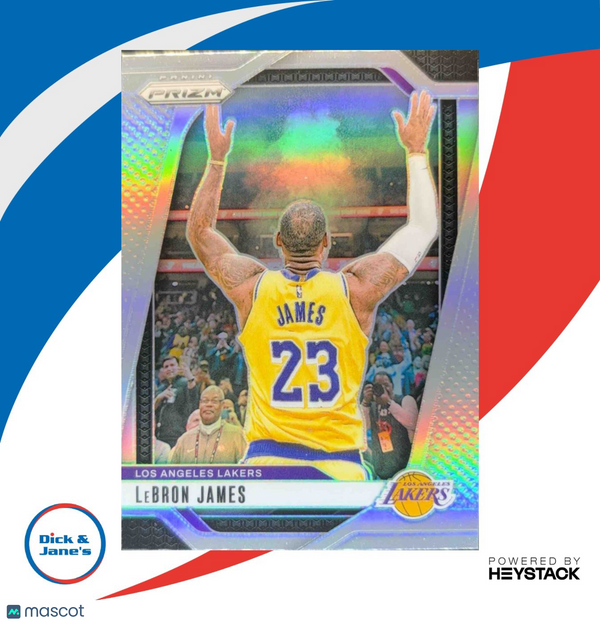 2024-25 Panini Prizm LeBron James Silver #130 Los Angeles Lakers